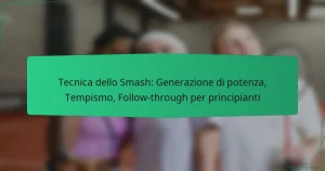 Tecnica dello Smash: Generazione di potenza, Tempismo, Follow-through per principianti